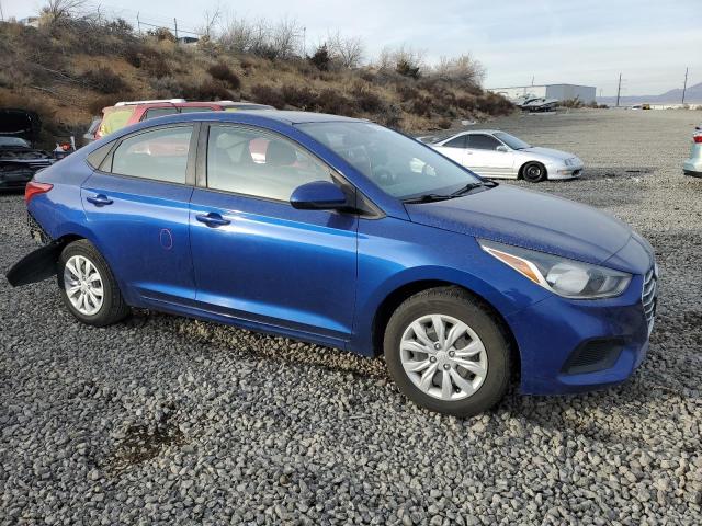 3KPC24A69LE112633 - 2020 HYUNDAI ACCENT SE BLUE photo 4