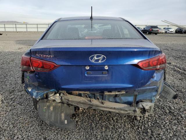 3KPC24A69LE112633 - 2020 HYUNDAI ACCENT SE BLUE photo 6