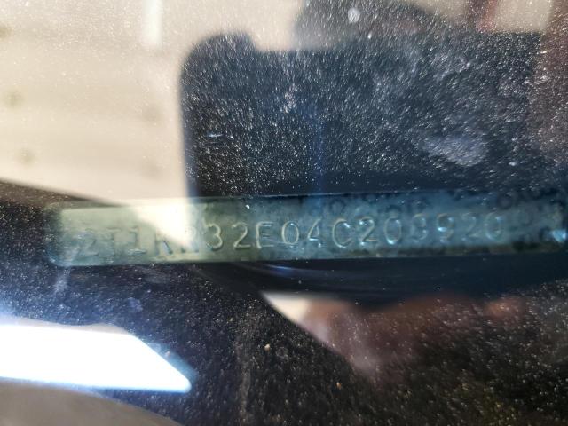 2T1KR32E04C208920 - 2004 TOYOTA MATRIX XR 黑色 照片 13