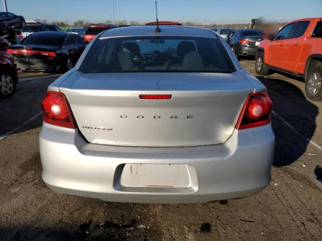 1B3BD1FB3BN536850 - 2011 DODGE AVENGER MAINSTREET SILVER photo 6