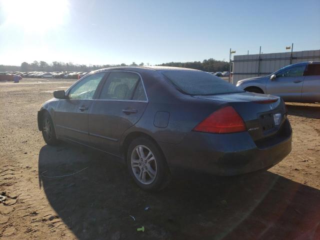 1HGCM56327A121649 - 2007 HONDA ACCORD SE GRAY photo 2