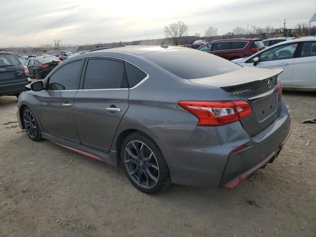 3N1CB7AP5JY254891 - 2018 NISSAN SENTRA SR TURBO GRAY photo 2