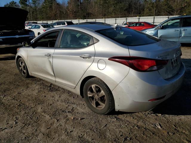 5NPDH4AE1FH580222 - 2015 HYUNDAI ELANTRA SE SILVER photo 2