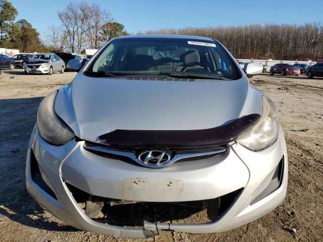 5NPDH4AE1FH580222 - 2015 HYUNDAI ELANTRA SE SILVER photo 5