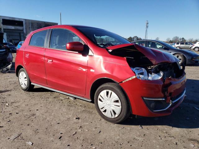 ML32A3HJ8HH019710 - 2017 MITSUBISHI MIRAGE ES RED photo 4