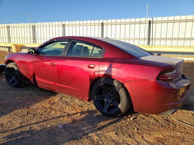 2C3CDXBG4HH535297 - 2017 DODGE CHARGER SE MAROON photo 2