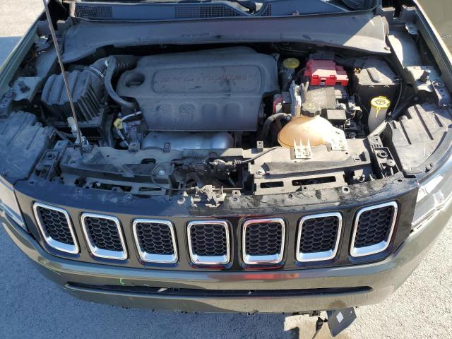 3C4NJDBB2KT807702 - 2019 JEEP COMPASS LATITUDE მწვანე ფოტო 12