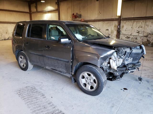 5FNYF38239B026647 - 2009 HONDA PILOT LX GRAY photo 4