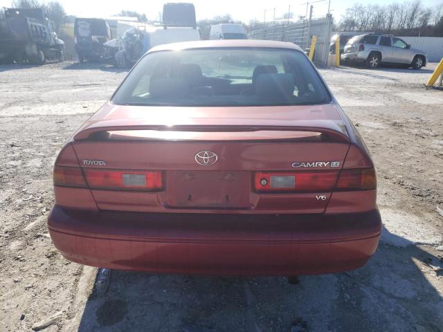 4T1BF22K2VU014396 - 1997 TOYOTA CAMRY CE RED photo 6