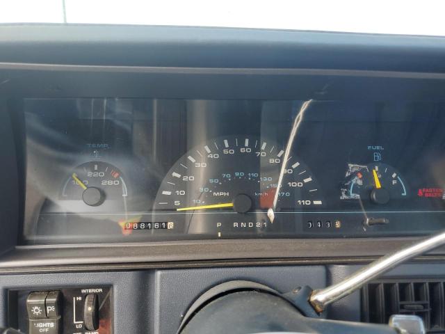 1G3AG55N9P6451968 - 1993 OLDSMOBILE CUTLASS CI S ლურჯი ფოტო 9