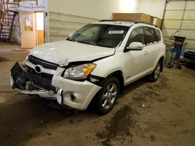 2T3DF4DV3AW075916 - 2010 TOYOTA RAV4 LIMITED WHITE photo 1