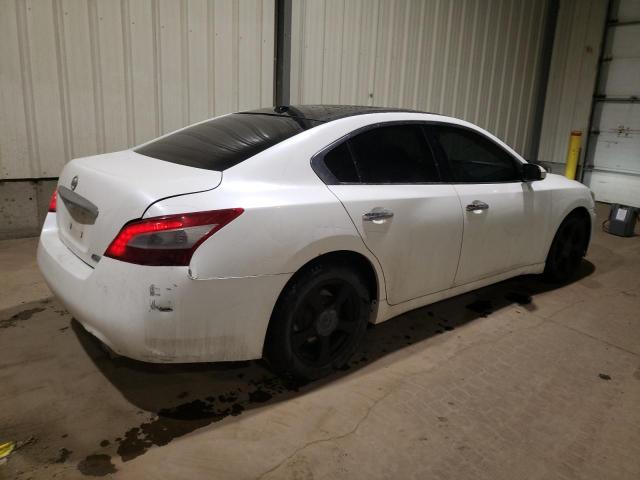 1N4AA5AP4BC860436 - 2011 NISSAN MAXIMA S WHITE photo 3