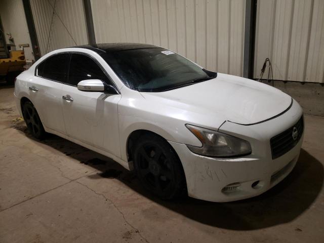 1N4AA5AP4BC860436 - 2011 NISSAN MAXIMA S WHITE photo 4