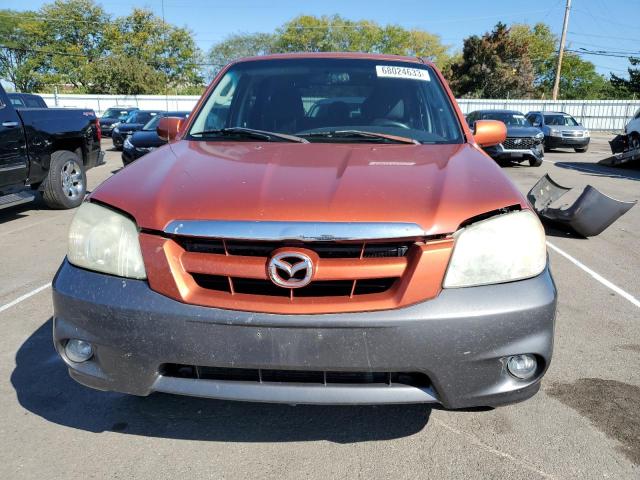 4F2CZ94165KM47180 - 2005 MAZDA TRIBUTE S ORANGE photo 5