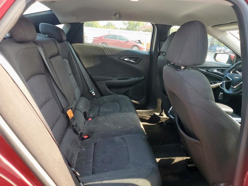 1G1ZD5ST4JF198265 - 2018 CHEVROLET MALIBU LT Бордовий фото 10