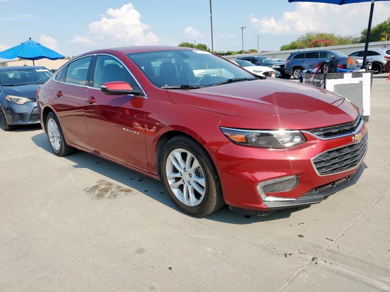 1G1ZD5ST4JF198265 - 2018 CHEVROLET MALIBU LT Бордовий фото 4