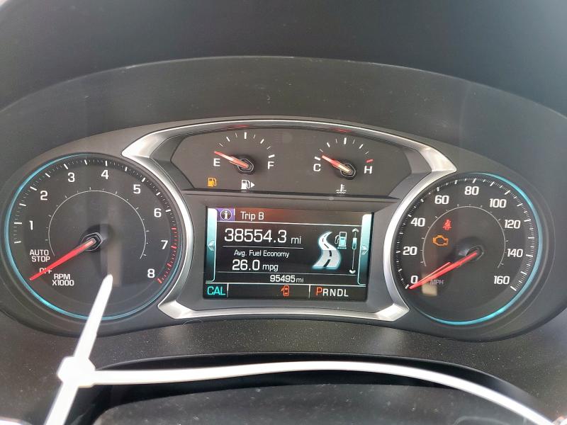 1G1ZD5ST4JF198265 - 2018 CHEVROLET MALIBU LT Бордовий фото 9