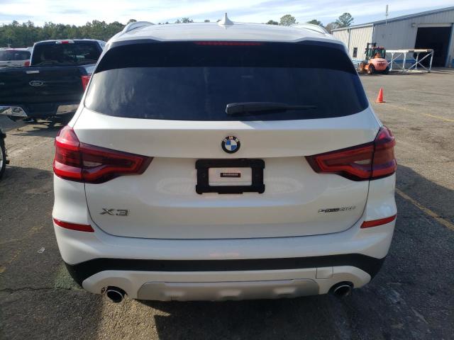 5UXTY3C02M9H77401 - 2021 BMW X3 SDRIVE30I WHITE photo 6