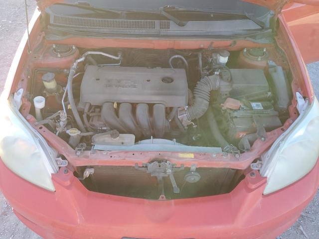 2T1KR30EX7C665273 - 2007 TOYOTA COROLLA MA XR RED photo 11
