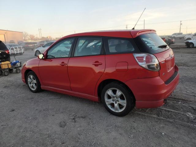 2T1KR30EX7C665273 - 2007 TOYOTA COROLLA MA XR RED photo 2