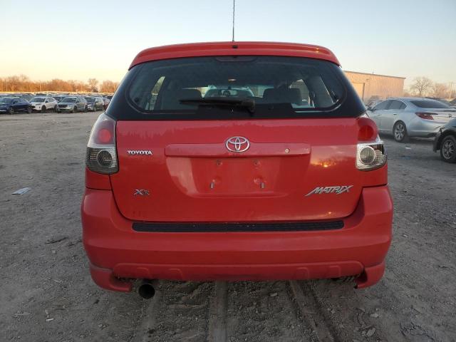 2T1KR30EX7C665273 - 2007 TOYOTA COROLLA MA XR RED photo 6