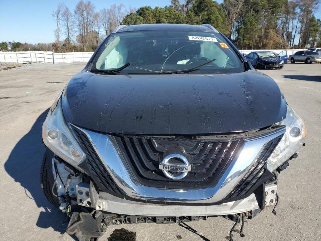 5N1AZ2MG8HN104520 - 2017 NISSAN MURANO S BLACK photo 5