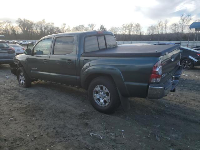 5TEJU4GNXAZ723485 - 2010 TOYOTA TACOMA DOUBLE CAB PRERUNNER GREEN photo 2
