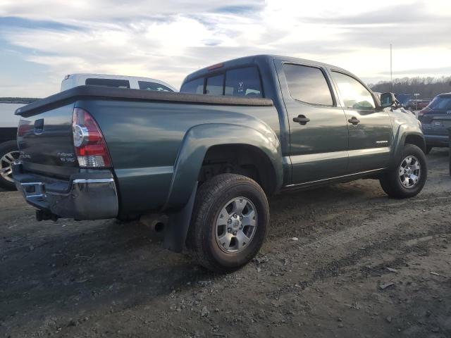 5TEJU4GNXAZ723485 - 2010 TOYOTA TACOMA DOUBLE CAB PRERUNNER GREEN photo 3