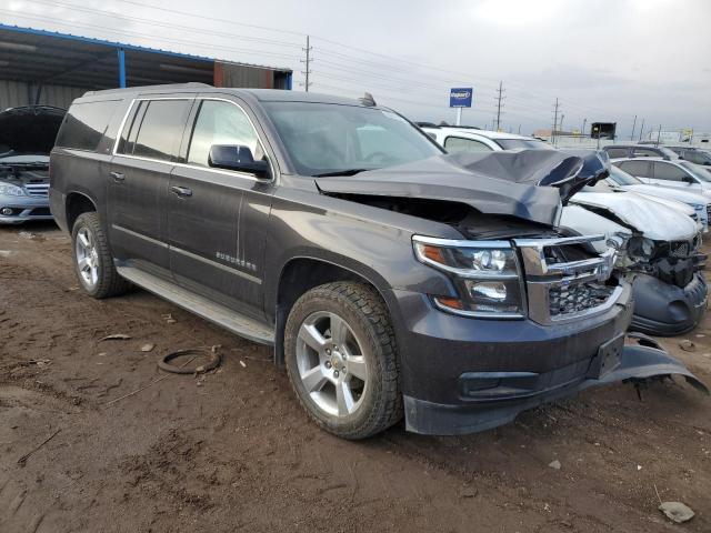 1GNSKJKC2FR712036 - 2015 CHEVROLET SUBURBAN K1500 LT GRAY photo 4