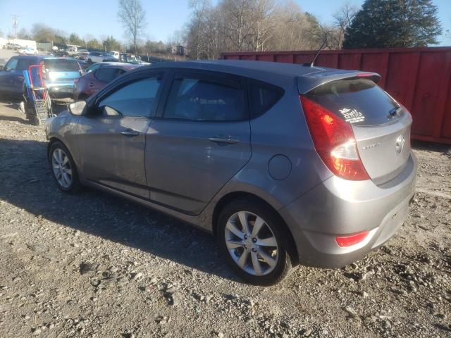 KMHCU5AE6EU189337 - 2014 HYUNDAI ACCENT GLS GRAY photo 2