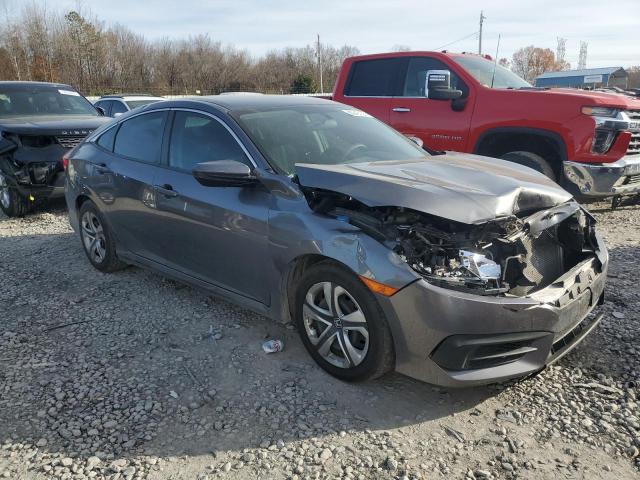 19XFC2F54HE047101 - 2017 HONDA CIVIC LX GRAY photo 4