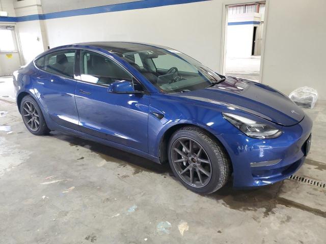 5YJ3E1EB6MF992697 - 2021 TESLA MODEL 3 ლურჯი ფოტო 4