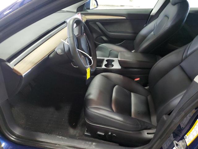 5YJ3E1EB6MF992697 - 2021 TESLA MODEL 3 ლურჯი ფოტო 7