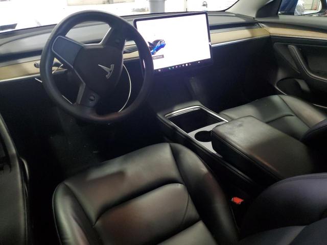 5YJ3E1EB6MF992697 - 2021 TESLA MODEL 3 ლურჯი ფოტო 8
