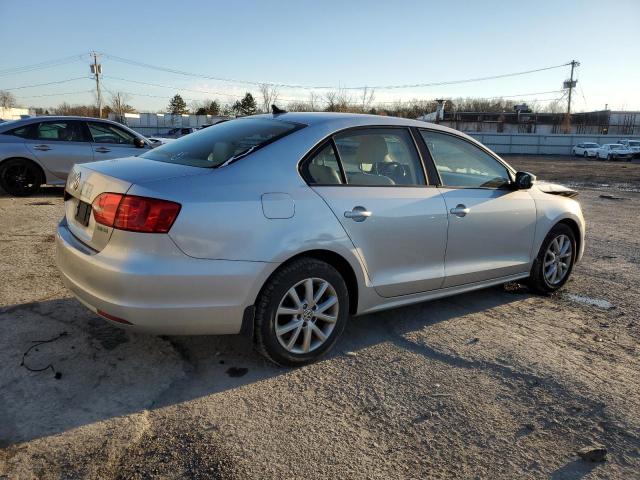 3VWDP7AJ7CM378926 - 2012 VOLKSWAGEN JETTA SE SILVER photo 3