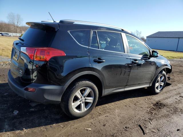 2T3RFREV4DW052537 - 2013 TOYOTA RAV4 XLE BLACK photo 3