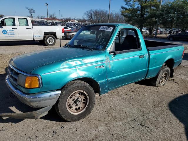 1FTCR10A7PPA13346 - 1993 FORD RANGER TURQUOISE photo 1