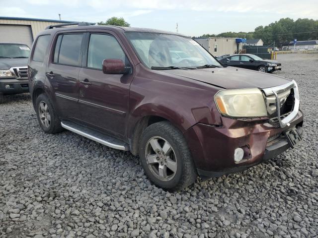 5FNYF4H55AB037573 - 2010 HONDA PILOT EXL 勃艮第红 照片 4