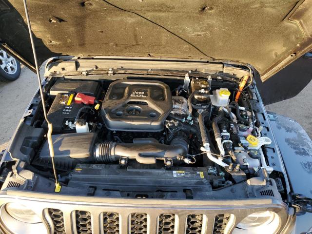 1C4JJXP64MW760147 - 2021 JEEP WRANGLER U SAHARA 4XE GRAY photo 11