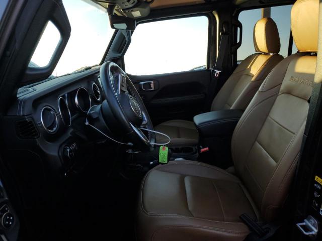 1C4JJXP64MW760147 - 2021 JEEP WRANGLER U SAHARA 4XE GRAY photo 7