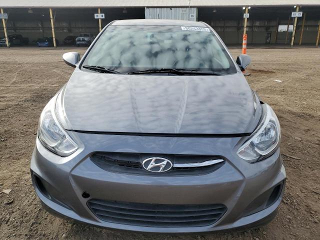 KMHCT5AE4FU226518 - 2015 HYUNDAI ACCENT GS SILVER photo 5