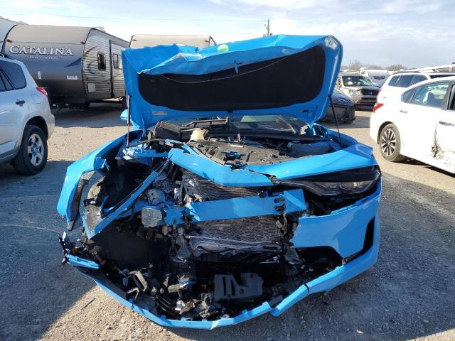 1G1FF1R72P0129536 - 2023 CHEVROLET CAMARO LT1 BLUE photo 5