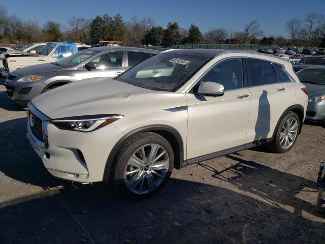 3PCAJ5CB0MF105690 - 2021 INFINITI QX50 ESSENTIAL WHITE photo 1