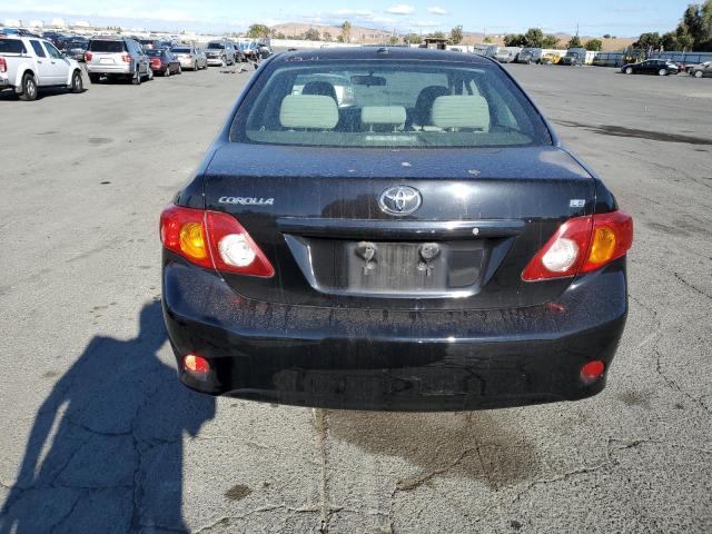1NXBU4EEXAZ234886 - 2010 TOYOTA COROLLA BASE BLACK photo 6
