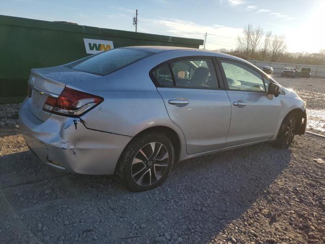 19XFB2F87FE035082 - 2015 HONDA CIVIC EX SILVER photo 3