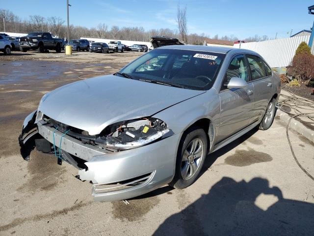 2G1WF5E34C1117459 - 2012 CHEVROLET IMPALA LS SILVER photo 1