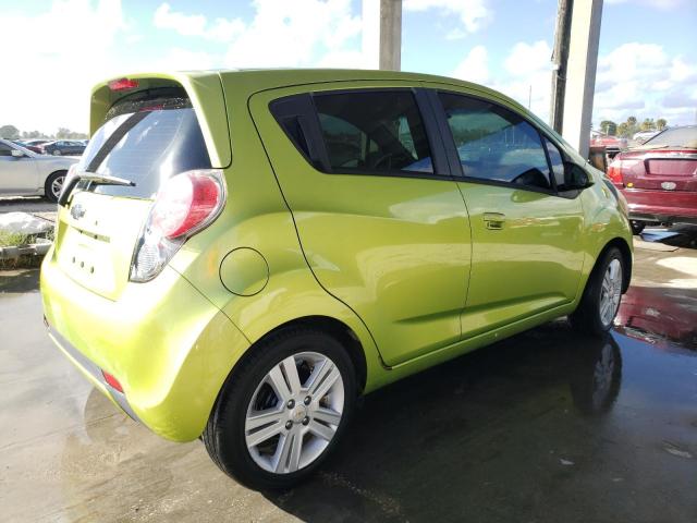 KL8CD6S95DC535774 - 2013 CHEVROLET SPARK 1LT GREEN photo 3