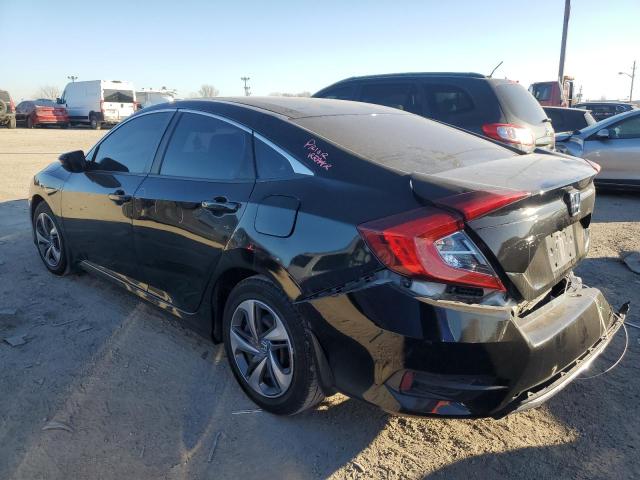 2HGFC2F61KH595272 - 2019 HONDA CIVIC LX BLACK photo 2