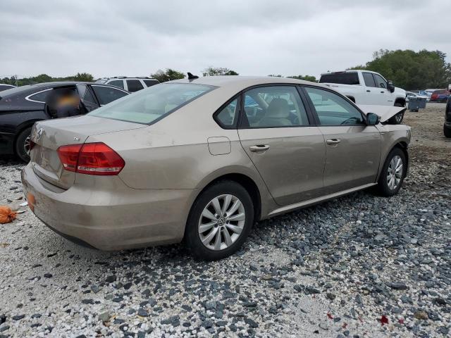 1VWAT7A38FC058035 - 2015 VOLKSWAGEN PASSAT S თაფლისფერი ფოტო 3