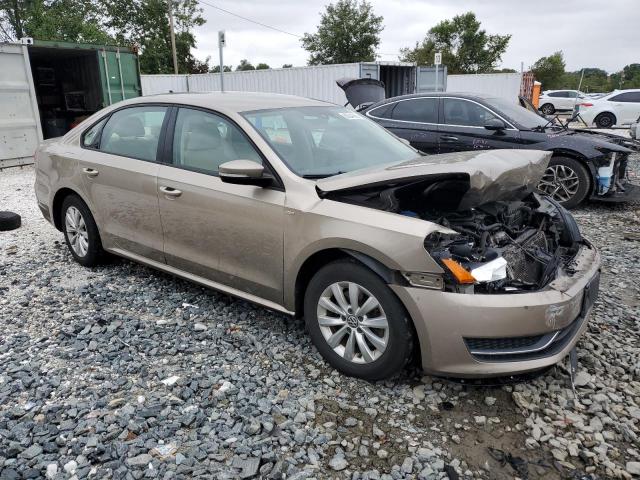 1VWAT7A38FC058035 - 2015 VOLKSWAGEN PASSAT S თაფლისფერი ფოტო 4